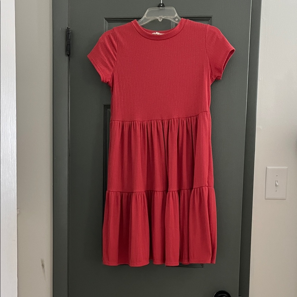 See You Monday Scarlet Tiered Dress